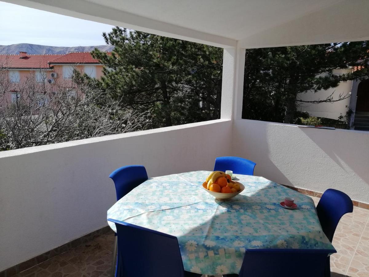 Apartmán Mirjana Radovic Baška Exteriér fotografie